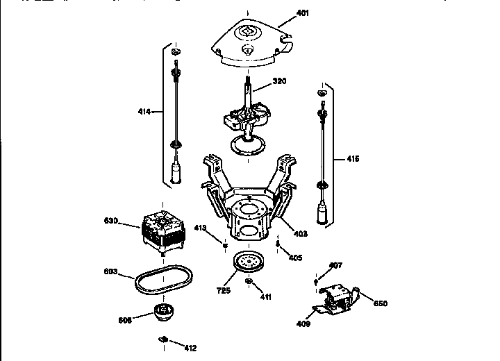 Pump and drive components