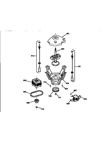 Pump and drive components