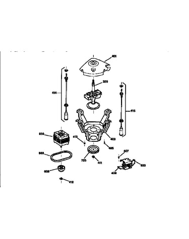 Pump and drive components