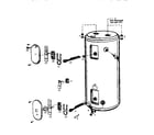 Kenmore 153320860 electric water heater diagram