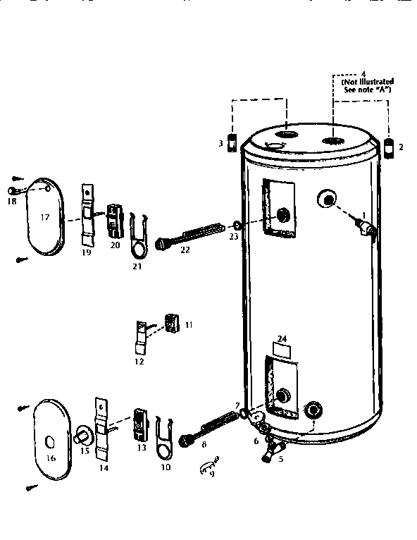 Electric water heater