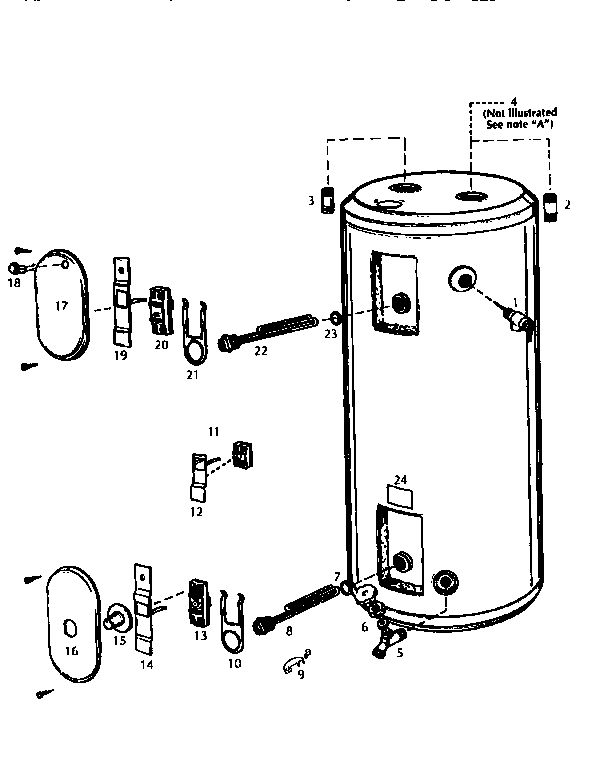 Electric water heater
