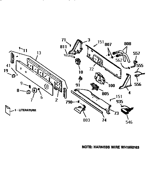 CONTROLS AND BACKSPLASH