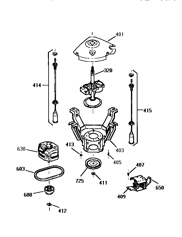 Pump and drive components