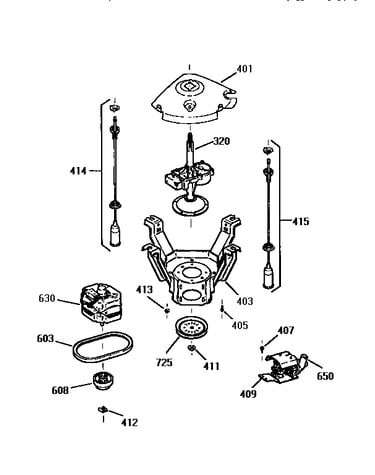 Pump and drive components