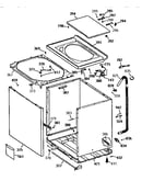 Cabinet, cover & front panel