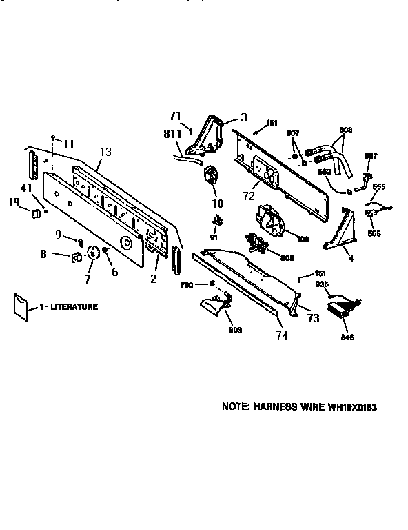 CONTROLS AND BACKSPLASH