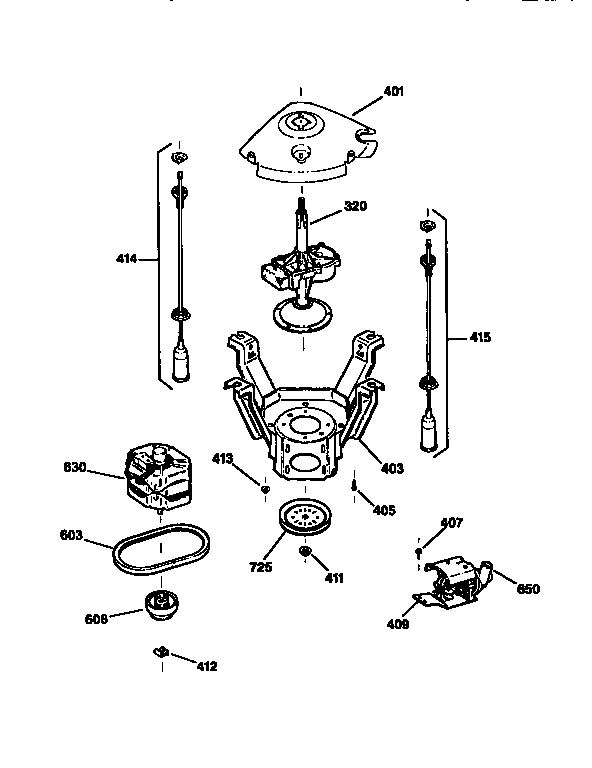 Pump and drive components
