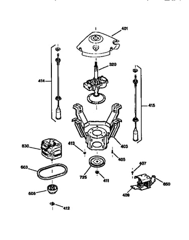 Pump and drive components