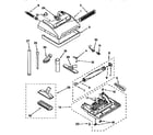 Kenmore 1163591090 nozzle and attachment diagram