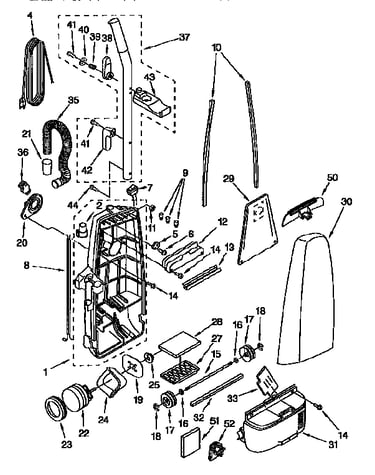 Dust compartment