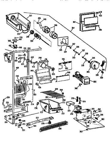 Freezer section
