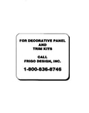 Decorative door panels- customer contact parts direct
