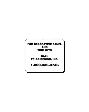Decorative panel and trim kits info