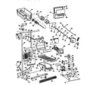 GE TFX24VRSAWH freezer section diagram