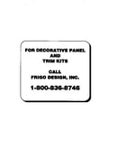 Decorative door panels- customer contact parts direct
