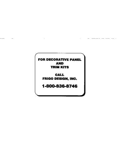 Panel and trim kits