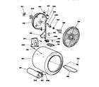 GE DJSR473GT0WW drum diagram