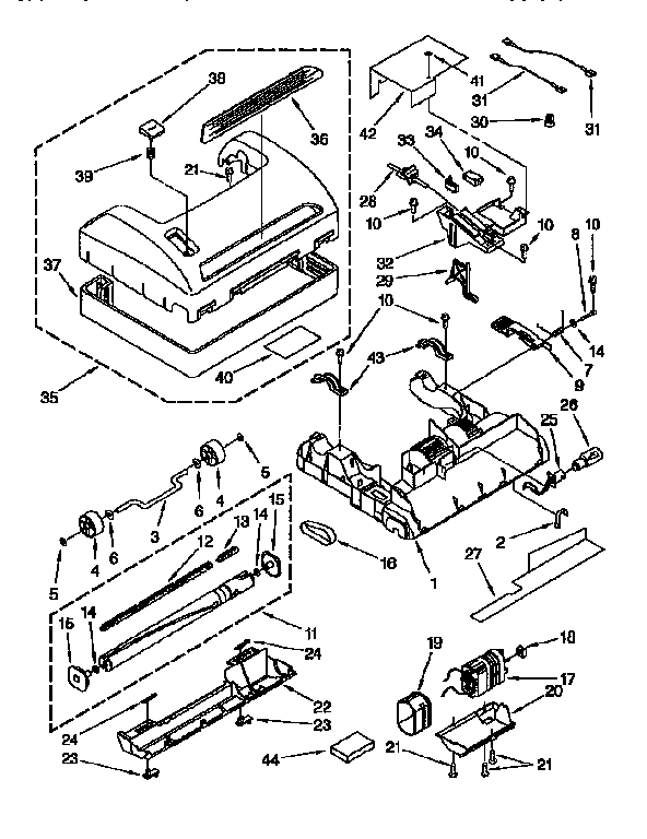 Nozzle and motor