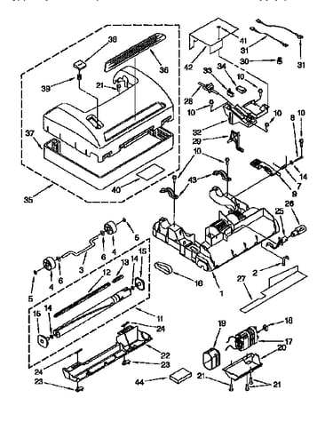 Nozzle and motor