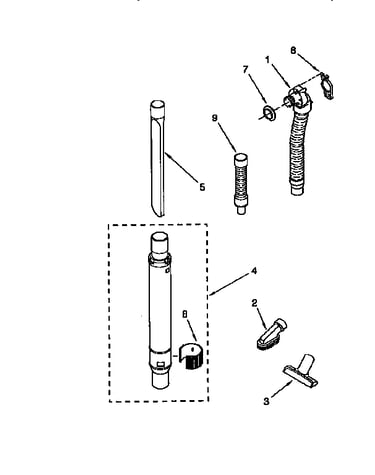 Hose and attachment