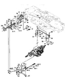 Rear steering assembly