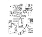 Briggs & Stratton 133212-0159-01 cylinder assembly diagram