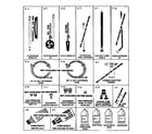 Craftsman 580751300 accessories and attachments diagram