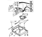 Kenmore 11092596100 machine base diagram