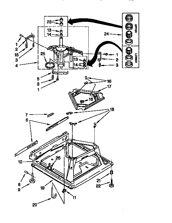 Machine base