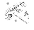 McCulloch MAC 328GLE 12-400065-06 shaft/shield assembly diagram
