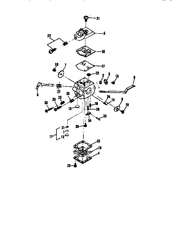 Carburetor assembly