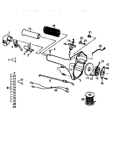 Starter housing assembly