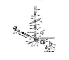 GE GSD750T-64WB motor-pump mechanism diagram