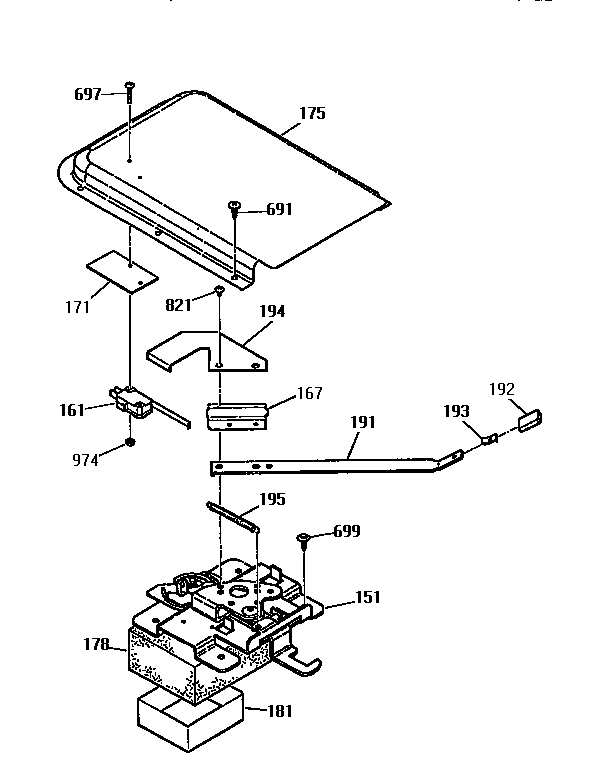 Door lock section