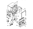 Kenmore 6651574992 tub assembly parts diagram