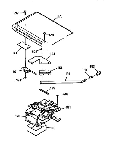 Door lock section