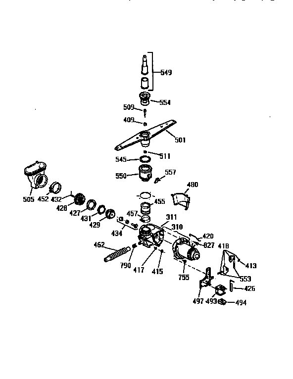 MOTOR-PUMP MECHANISM