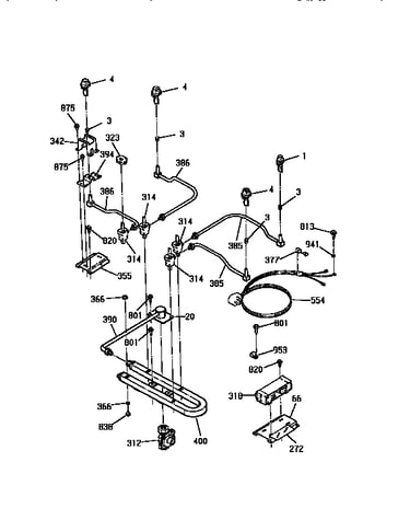 Burner section