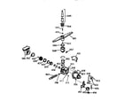 GE GSD725X-66WW motor-pump mechanism diagram