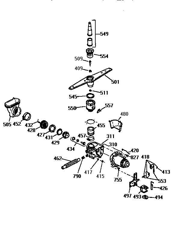 Motor-pump mechanism