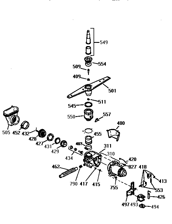 Motor-pump mechanism