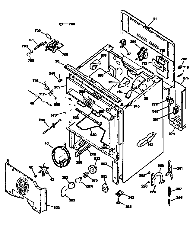 Oven assembly