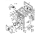 GE JBP95AV1 oven assembly diagram