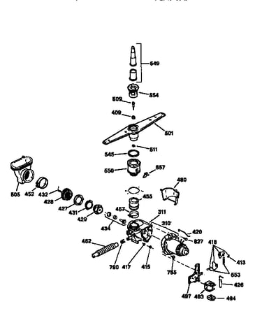 Motor-pump mechanism