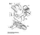 Craftsman 536252571 chassis & hood assembly diagram