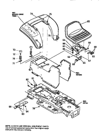 Chassis & hood assembly