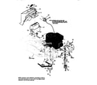 Craftsman 536252571 engine and control assembly diagram