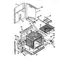 Kenmore 6654428998 lower oven diagram