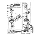 Kenmore 6651677991 pump and motor diagram